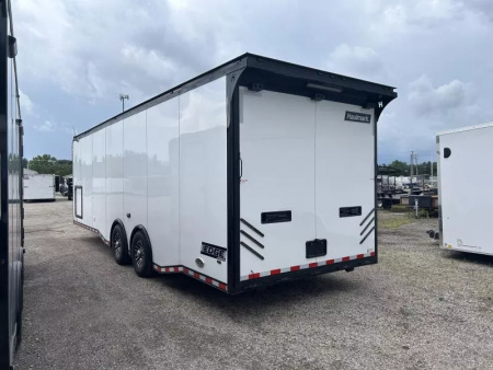 New 2026 Haulmark 28 FT EDGE RACE TRAILER TURBO II PACKAGE BLACK OUT TRIM