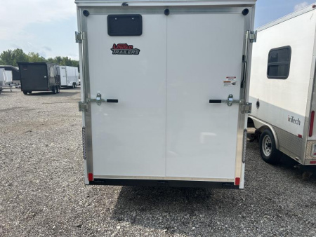 New 2024 United Trailers 6 X 12 FT ENCLOSED CARGO TRAILER WITH RAMP DOOr