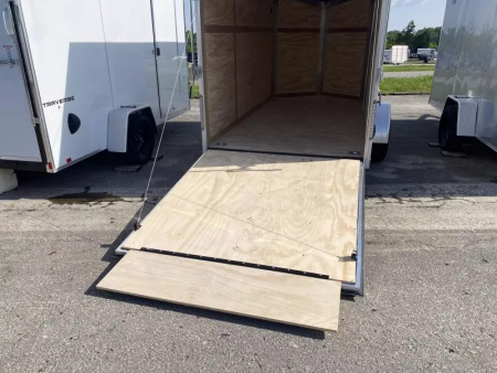 New 2024 United Trailers 6 X 12 FT ENCLOSED CARGO TRAILER WITH RAMP DOOr
