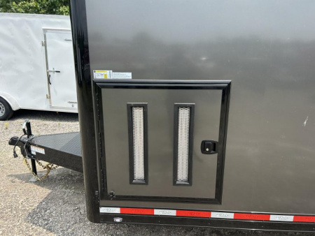 New 2023 ATC 8.5 X 28 FT CAR HAULER ROM500 WITH BLACK OUT KIT
