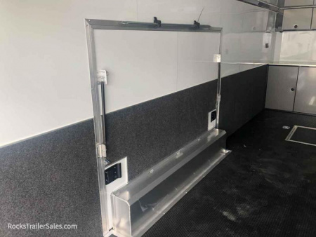 New 2023 ATC 24 FT QUEST ENCLOSED CAR HAULER WITH ESCAPE DOOR AND AC