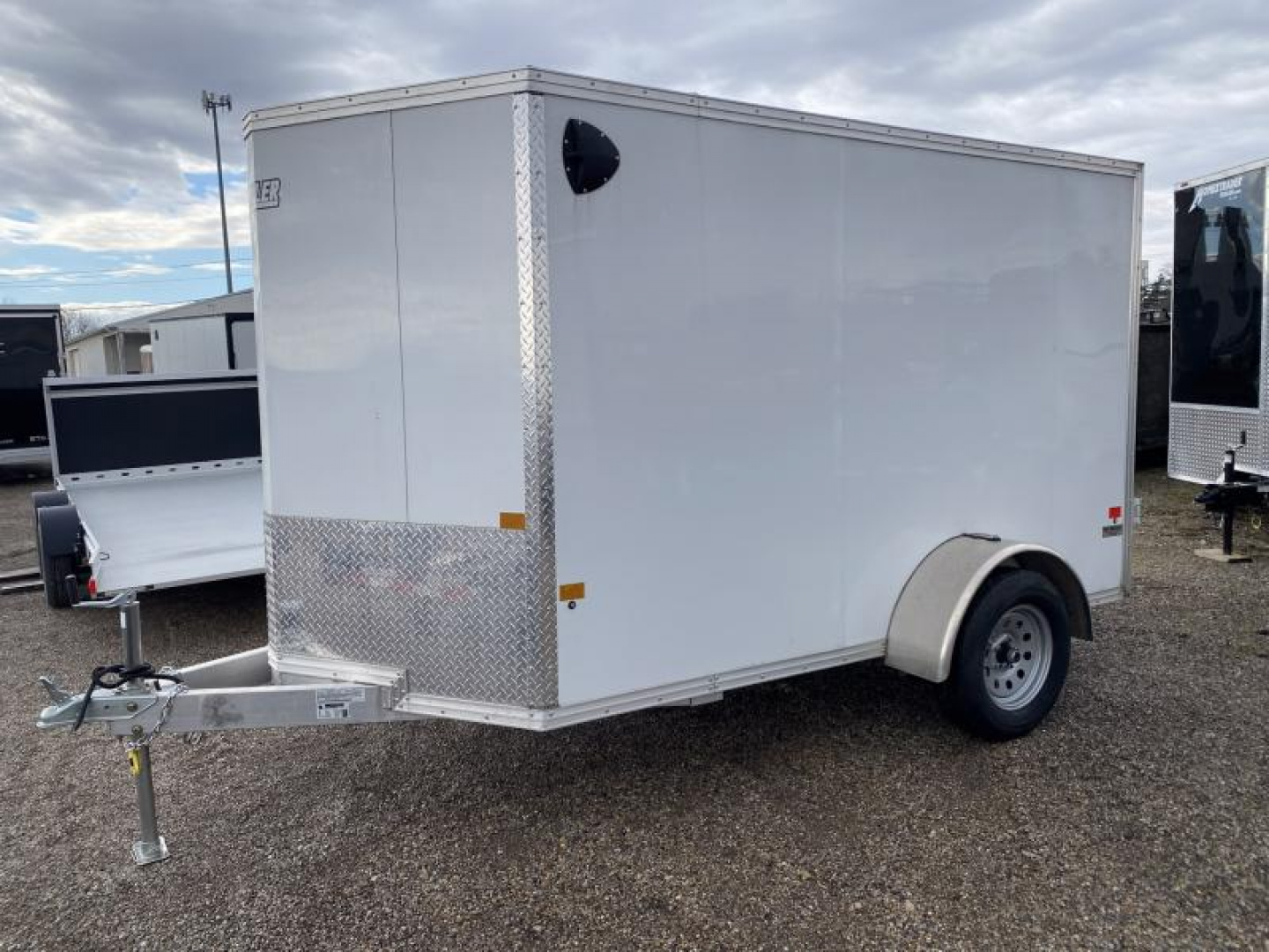 Used 2023 E-Z Hauler USED ALUMINUM 6 X 10 ENCLOSED TRAILER BARN DOORS
