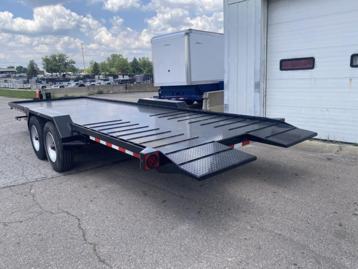 New 2025 Imperial Trailer 22 FT XHD SPLIT DECK TILT EQUIPMENT TRAILER 22K GVWR