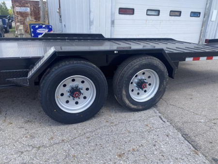 New 2025 Imperial Trailer 22 FT XHD SPLIT DECK TILT EQUIPMENT TRAILER 22K GVWR