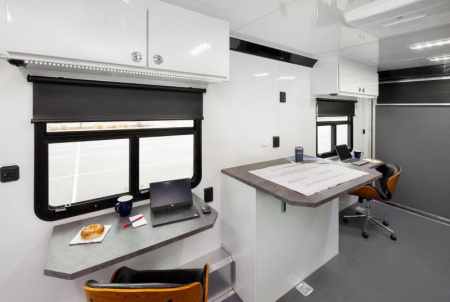 New 2024 ATC 28 FT OFFICE TRAILER COMMAND CENTER WITH BATHROOM