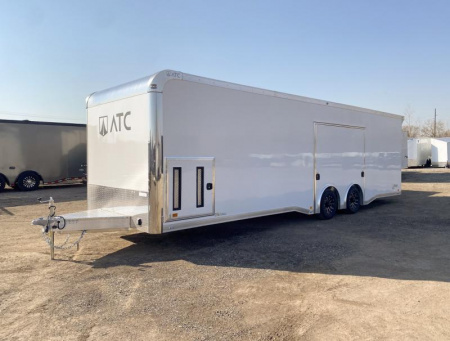 New 2025 ATC ROM 400 28 FT CAR HAULER WITH ESCAPE DOOR