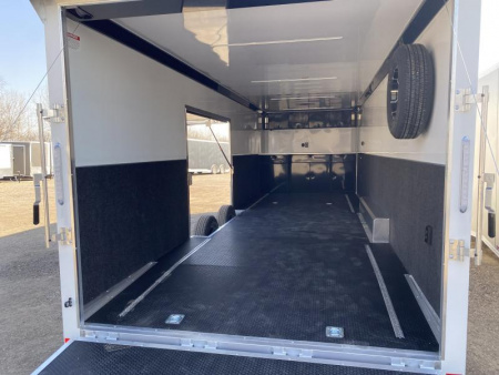 New 2025 ATC ROM 400 28 FT CAR HAULER WITH ESCAPE DOOR