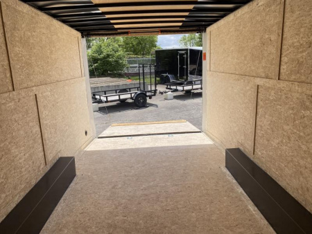 New 2023 Formula Trailers 24 FT V-NOSE CONQUEST ENCLOSED CAR HAULER WITH RAMP DOOR 7 FT INT HT 10K GVWR