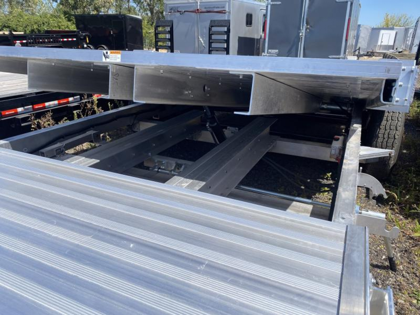 New 2025 Timpte 1424 24 FT ALUMINUM TILT EQUIPMENT TRAILER 14K GVWR