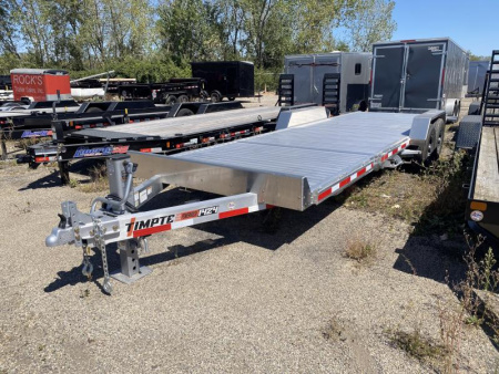 New 2025 Timpte 1424 24 FT ALUMINUM TILT EQUIPMENT TRAILER 14K GVWR