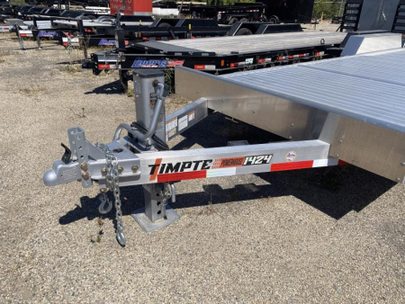 New 2025 Timpte 1424 24 FT ALUMINUM TILT EQUIPMENT TRAILER 14K GVWR