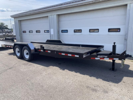 New 2025 Imperial Trailer 20 FT SPLIT DECK STEEL TILT TRAILER 14K GVWR