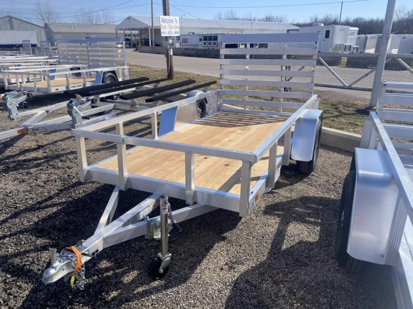 New 2024 Sport Haven 5 X 10 FT ALUMINUM UTILITY TRAILER WOOD DECK