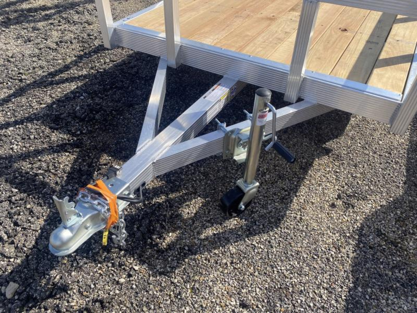 New 2024 Sport Haven 5 X 10 FT ALUMINUM UTILITY TRAILER WOOD DECK