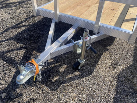 New 2024 Sport Haven 5 X 10 FT ALUMINUM UTILITY TRAILER WOOD DECK