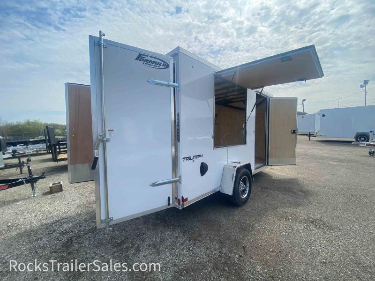New 2024 Formula Trailers 6 X 12 FT CONCESSION TRAILER