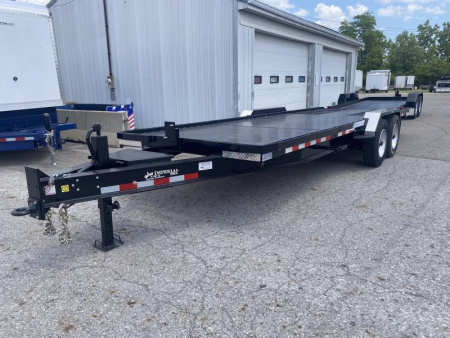New 2025 Imperial Trailer 22 FT XHD SPLIT DECK TILT EQUIPMENT TRAILER 22K GVWR
