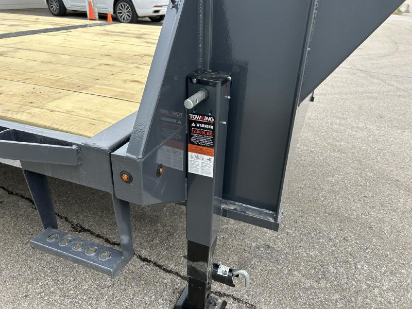 New 2024 Lamar Trailers 102 IN X 26 FT GOOSENECK DECK OVER TILT TRAILER 16K GVWR