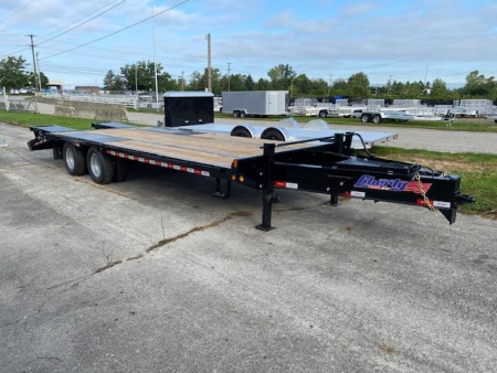 New 2022 Liberty 102 IN X 25 FT DECK OVER EQUIPMENT TRAILER WITH TANDEM DUALS