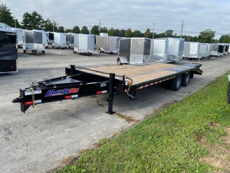 New 2022 Liberty 102 IN X 25 FT DECK OVER EQUIPMENT TRAILER WITH TANDEM DUALS