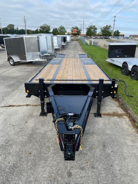 New 2022 Liberty 102 IN X 25 FT DECK OVER EQUIPMENT TRAILER WITH TANDEM DUALS