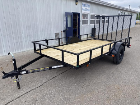 New 2024 Carry-On 6 X 12 FT UTILITY TRAILER WITH TUBE TOP RAIL