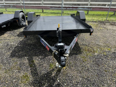 New 2024 Liberty 6 FT 6 IN X 12 FT TILT TRAILER 7K GVWR STEEL DECK