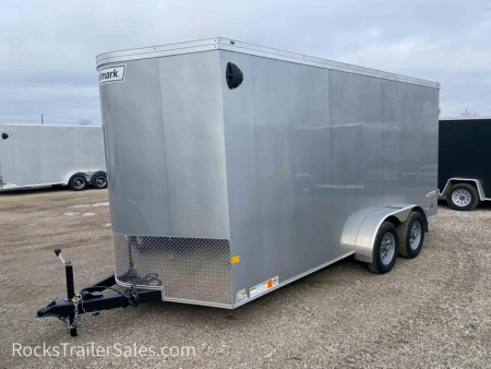 New 2022 Haulmark 7 X 16 FT CARGO ENCLOSED BARN DOOR V-NOSE TRANSPORT