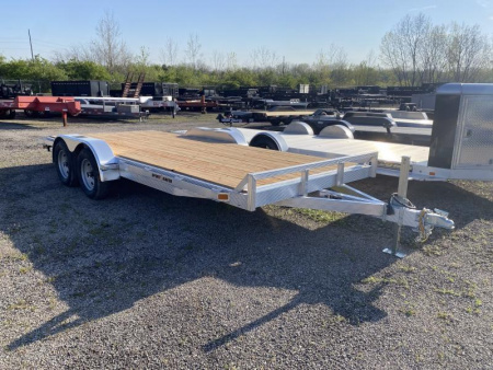 New 2025 Sport Haven 18 FT ALUMINUM CAR HAULER WOOD DECK 7K GVWR