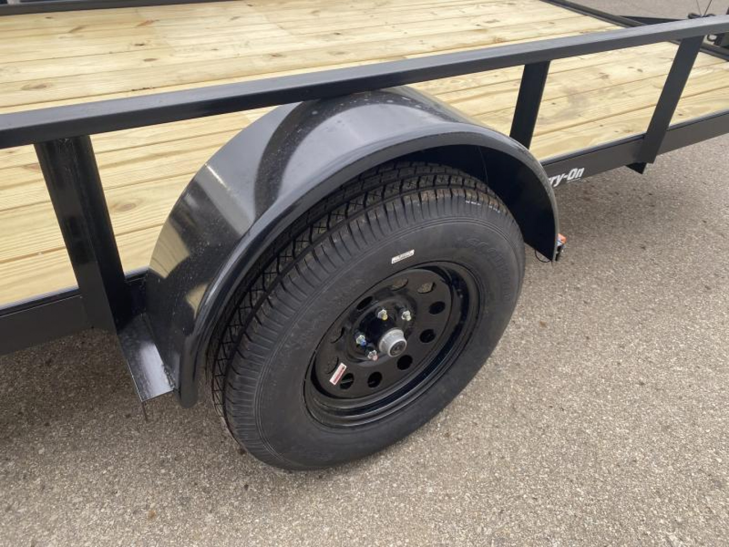New 2024 Carry-On 6 X 12 FT UTILITY TRAILER WITH TUBE TOP RAIL