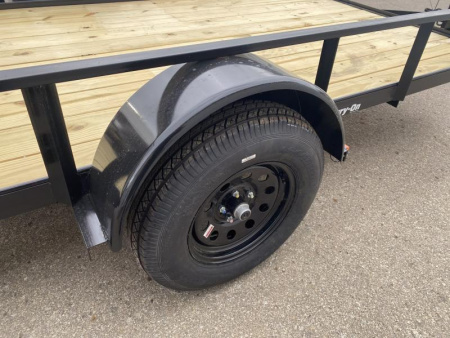 New 2024 Carry-On 6 X 12 FT UTILITY TRAILER WITH TUBE TOP RAIL