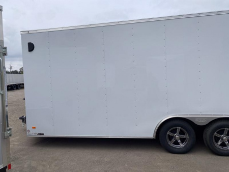 New 2025 Bravo Trailers 8.5 X 20 FT V-NOSE HERO ENCLOSED CARGO TRAILER 7 FT INT HT  WITH RAMP DOOR *FACTORY CLOSE OUT*