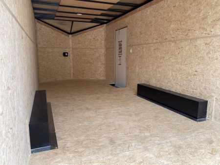 New 2025 Bravo Trailers 8.5 X 20 FT V-NOSE HERO ENCLOSED CARGO TRAILER 7 FT INT HT  WITH RAMP DOOR *FACTORY CLOSE OUT*