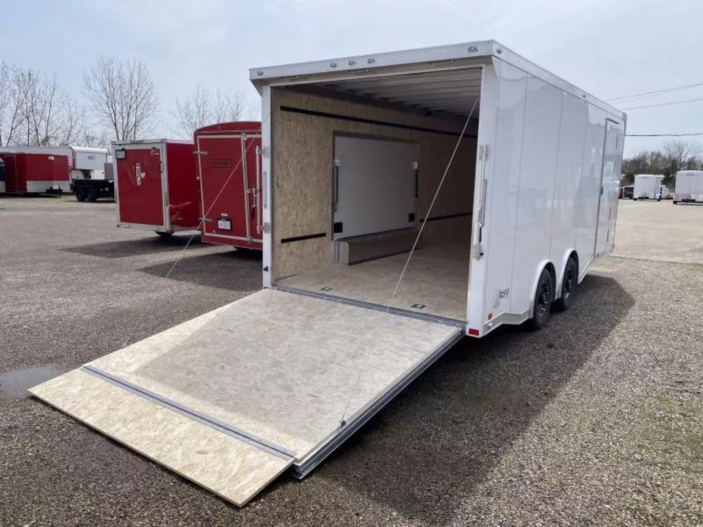 New 2025 ATC 8.5 FT X 20 FT ROM 450 PREMIUM ESCAPE DOOR 10K GVWR RAMP DOOR