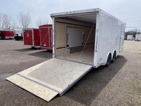 New 2025 ATC 8.5 FT X 20 FT ROM 450 PREMIUM ESCAPE DOOR 10K GVWR RAMP DOOR