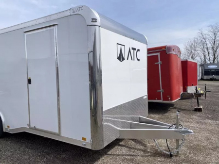 New 2025 ATC 8.5 FT X 20 FT ROM 450 PREMIUM ESCAPE DOOR 10K GVWR RAMP DOOR