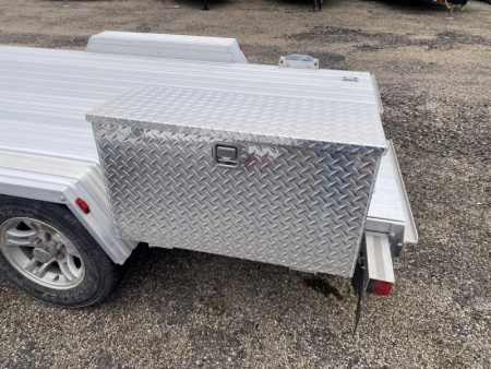 Used 2019 Trailex USED ALUMINUM TRAILEX TRAILER WITH ROCK GUARD AND WINCH