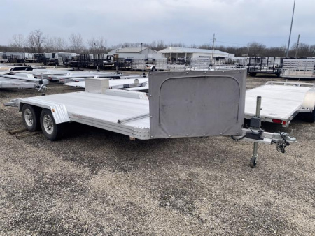 Used 2019 Trailex USED ALUMINUM TRAILEX TRAILER WITH ROCK GUARD AND WINCH