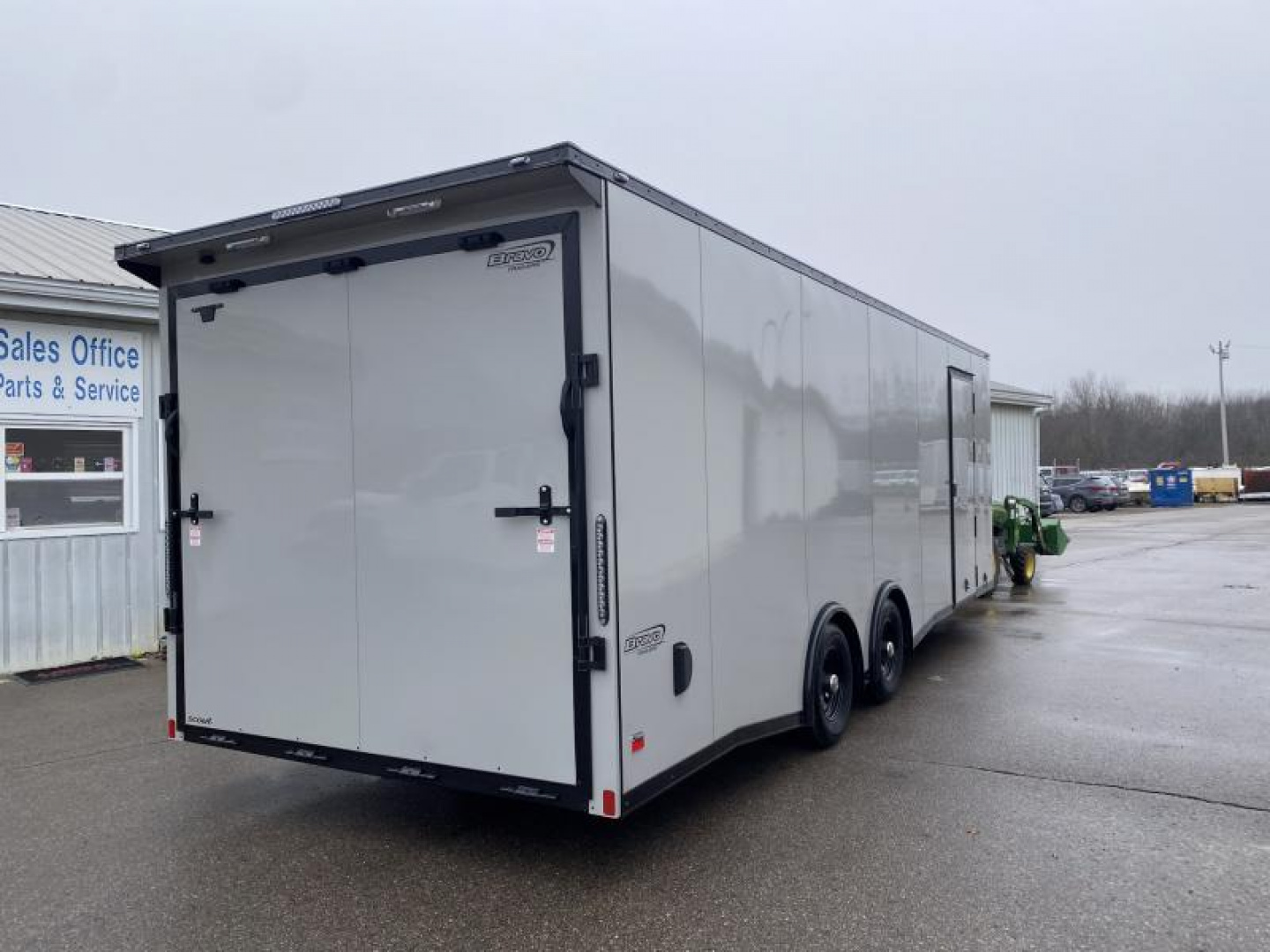 New 2025 Bravo Trailers SCOUT 24 FT ENCLOSED CAR HAULER 7 FT INT BLACK OUT TRIM 10K GVWR *FACTORY CLOSE OUT*