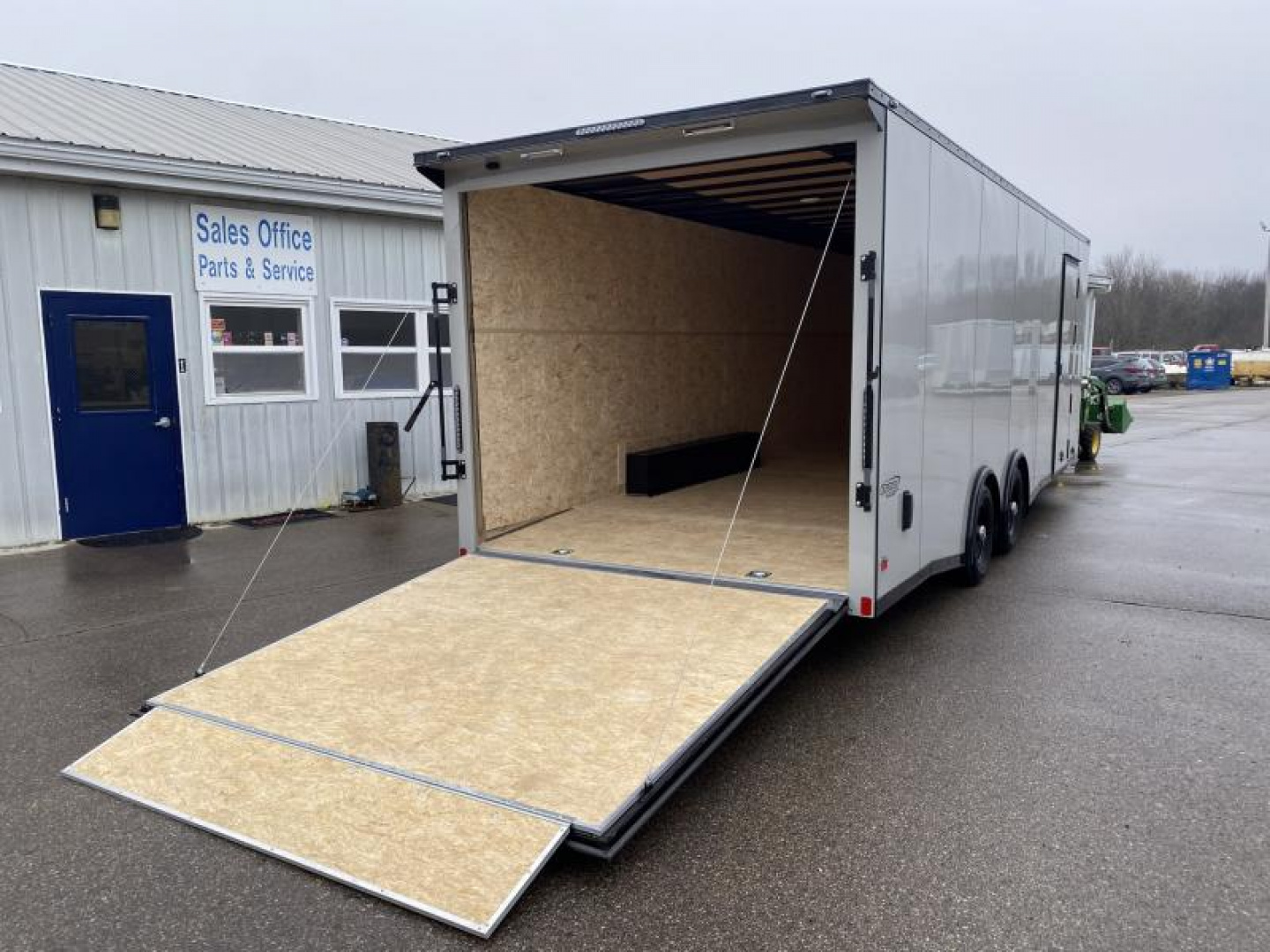 New 2025 Bravo Trailers SCOUT 24 FT ENCLOSED CAR HAULER 7 FT INT BLACK OUT TRIM 10K GVWR *FACTORY CLOSE OUT*