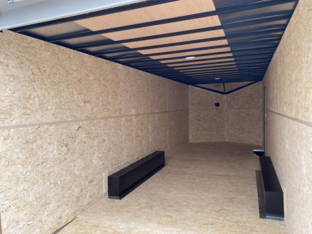 New 2025 Bravo Trailers SCOUT 24 FT ENCLOSED CAR HAULER 7 FT INT BLACK OUT TRIM 10K GVWR *FACTORY CLOSE OUT*