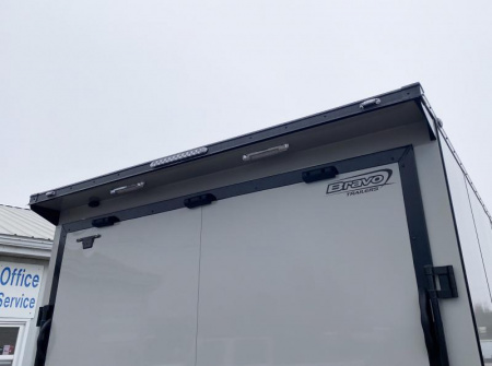 New 2025 Bravo Trailers SCOUT 24 FT ENCLOSED CAR HAULER 7 FT INT BLACK OUT TRIM 10K GVWR *FACTORY CLOSE OUT*