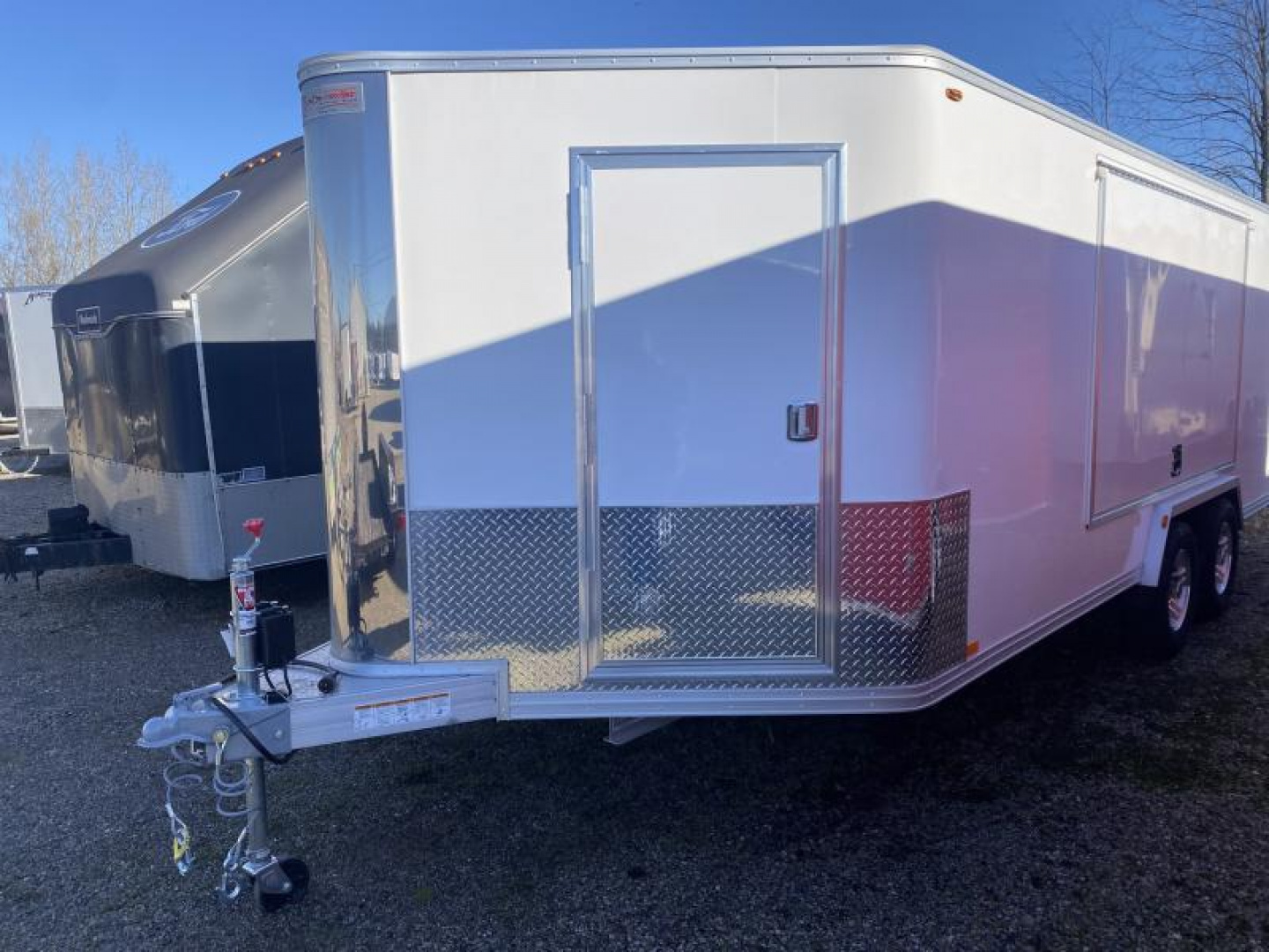 Used 2022 Trailex CTE-84180 ENCLOSED CAR HAULER 6 IN EXTRA HEIGHT
