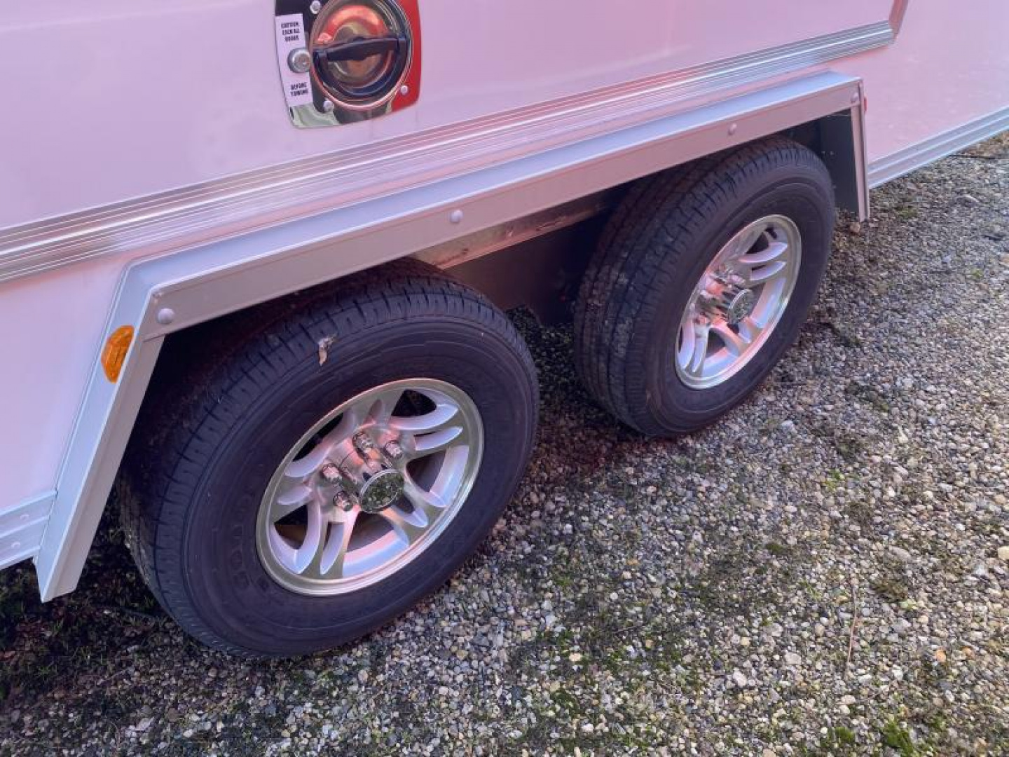 Used 2022 Trailex CTE-84180 ENCLOSED CAR HAULER 6 IN EXTRA HEIGHT