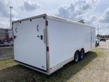 Used 2014 Featherlite Trailers USED 24 FT ALUMINUM CAR HAULER EXTRUDED ALUMINUM FLOOR