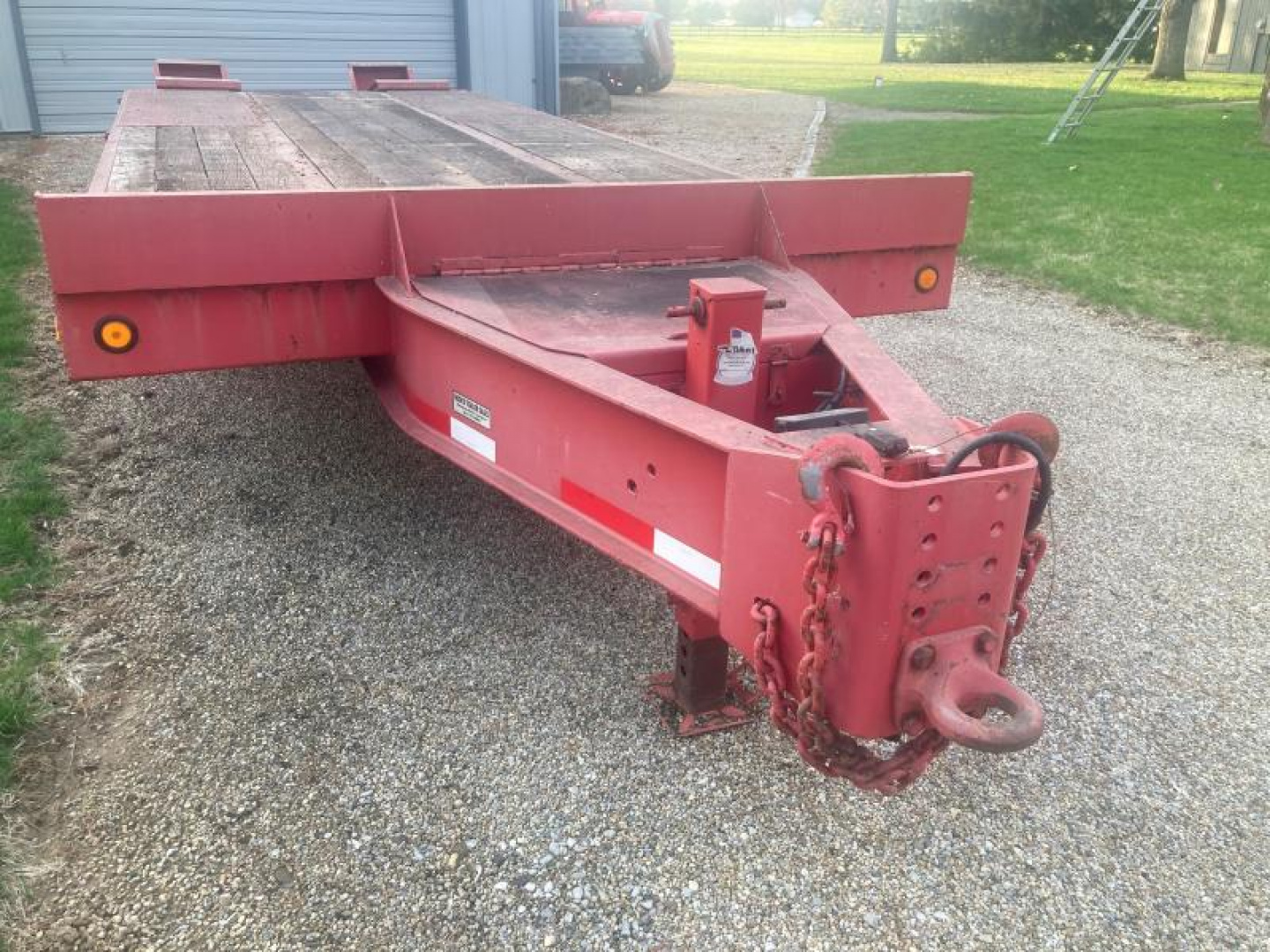 Used 2000 Talbert Mfg 25 FT USED TANDEM DUAL EQUIPMENT TRAILER