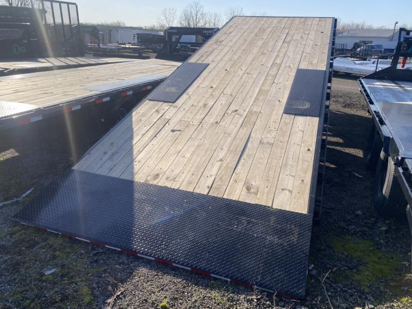New 2025 PJ Trailers T9 GOOSENECK DECK OVER TILT TRAILER 14K GVWR