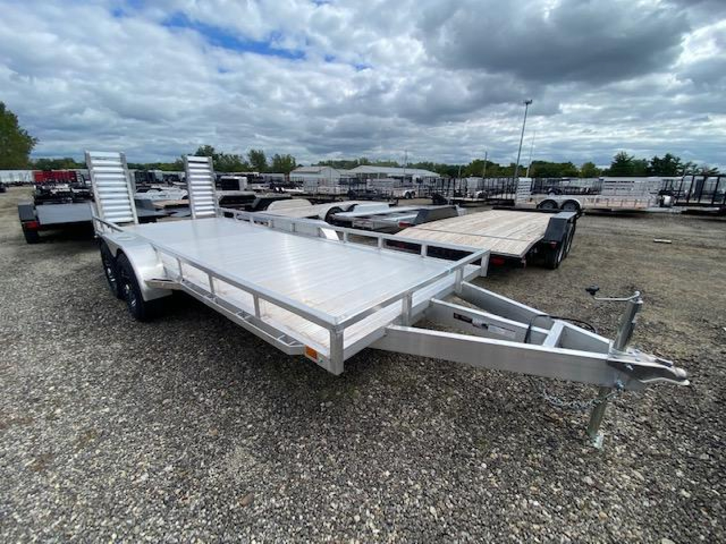 New 2022 Sport Haven 7 X 18 FT ALUMINUM EQUIPMENT HAULER 10K GVWR