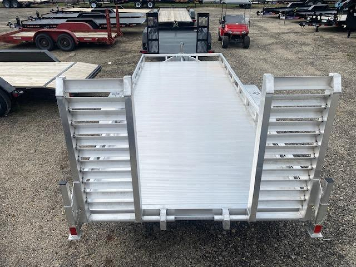 New 2022 Sport Haven 7 X 18 FT ALUMINUM EQUIPMENT HAULER 10K GVWR