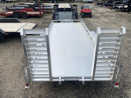 New 2022 Sport Haven 7 X 18 FT ALUMINUM EQUIPMENT HAULER 10K GVWR